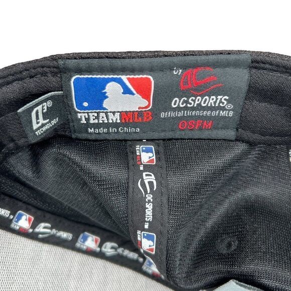 MLB Hat Men's Black Arizona Diamondbacks Adjustable Strap Back Hat - Picture 7 of 8